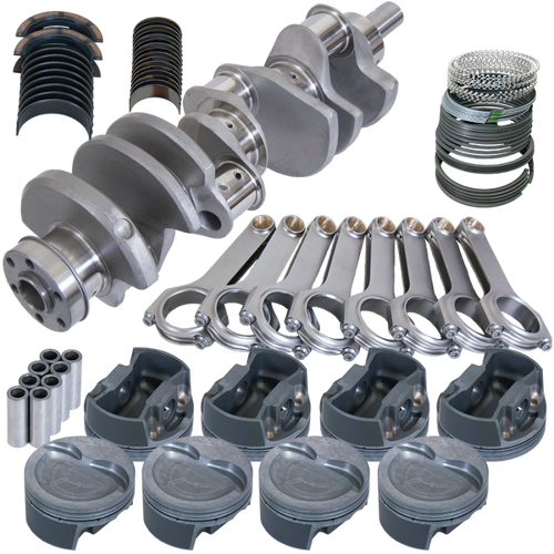 Eagle Ford 351W 4.000in Crank 6.250in H-Beam -26cc Inv Dome 4.125in Pistons Balanced Assembly - B14123125 Photo - Primary