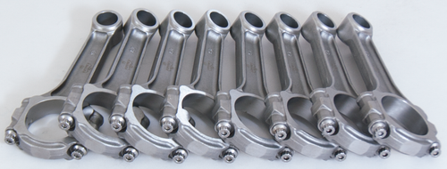Eagle Pontiac 400-455 6.625in 5140 Steel 7/16in ARP 8740 BOLTS I-Beam Connecting Rods - Set of 8 - SIR6625PP Photo - Primary