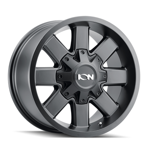 ION 141 20x9 / 8x170 BP / 18mm Offset / 125.2mm Hub Satin Black Wheel - 141-2970B18 Photo - Primary