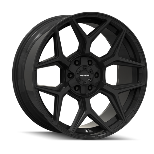 Mayhem Vanquish 8119 20X9 / 6x135/6x139.7 / 0mm Offset / 106.1mm  Hub - Gloss Black - 8119-2937GB Photo - Primary