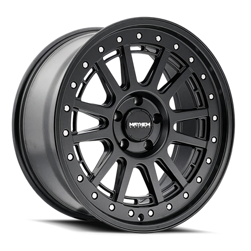 Mayhem 8305 Compass 15x7 / 5x100 BP / 15mm Offset / mm Hub Matte Black Wheel - 8305-5744MB Photo - Primary