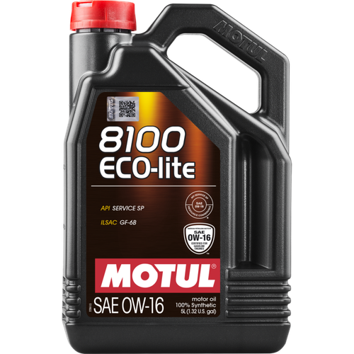Motul 5L Synthetic Engine Oil 8100 X-Clean 0W16 - 110379 Photo - Primary