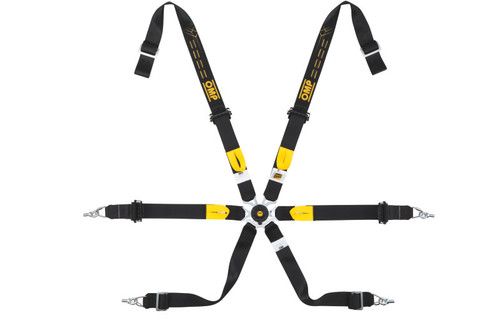 OMP Safety Harness One 2in WRC Pull Up - Black (Fia 8853-2016) - DA0-0210-A01-071 Photo - Primary