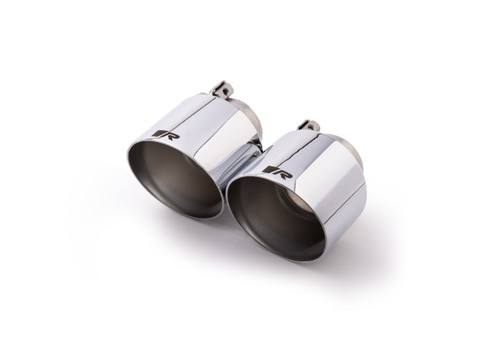 Remus Stainless Steel 115mm Short Style Angled Chrome Tail Pipe Set (Pair) - 0426 80SAR User 1