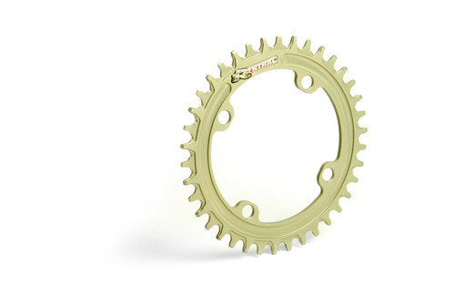 Renthal 1XR Chainring 96 mm. BCD 32T - Hard Anodized Aluminum Gold - MCR111-564-32PHA Photo - Primary