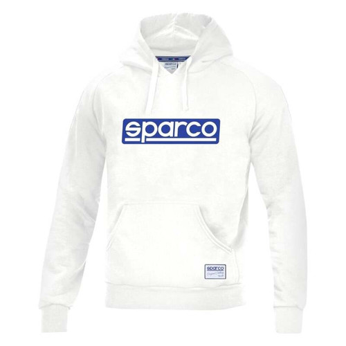 Sparco Hoodie Original SMALL White - 01318BI1S Photo - Primary