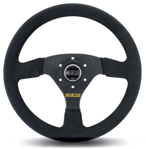 Sparco Steering Wheel 323 Suede Black - 015R323PSNR Photo - Primary