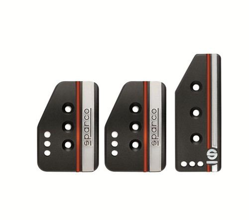 Sparco Pedal Set Settanta Short Silver - 037879IT01 Photo - Primary