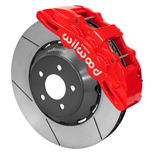 Wilwood 15-23 Mustang Front Kit SX6R Lug Drive - 140-14925-R Photo - Primary