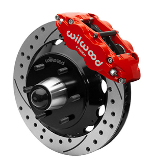 Wilwood FNSL6R Front Kit WWE 63-87 C10 Iron Pro - 140-15945-DR Photo - Primary