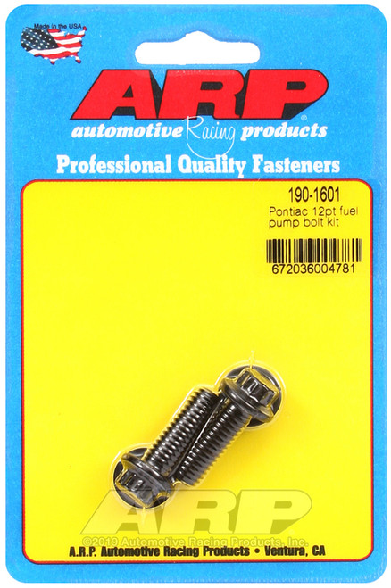 ARP Pontiac 12pt Fuel Pump Bolt Kit - 190-1601 Photo - Primary