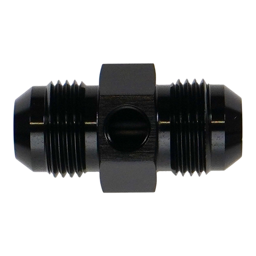 DeatschWerks 10AN Male Flare Gauge Adapter with 1/8in Gauge Port - 6-02-0772-B Photo - Primary