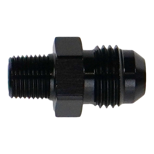 DeatschWerks 6AN Male Flare to 1/8in NPT Male Adapter - 6-02-0900-B Photo - Primary