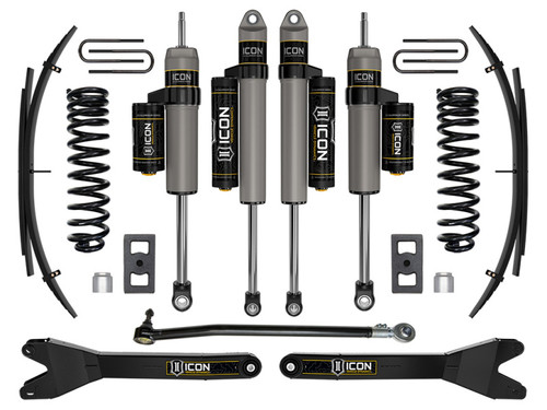 ICON 2023+ Ford F250/350 2.5in Stage 3 Suspension System w/ Radius Arms & Expansion Pack - K62563RL Photo - Primary
