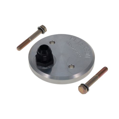 Peterson Fluid Systems Filter Block Off -10AN BBC/Dart - 09-0023 Photo - Primary