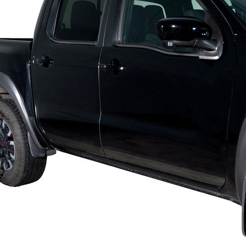 Putco 22-24 Nissan Frontier Crew Cab (3in Tall 4 Pcs) Black Platinum Rocker Panels - 9751502BP Photo - Primary