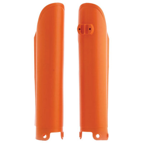 Acerbis 00-07 KTM SX/EXC/MXC Lower Fork Cover Set - KTM Orange - 2113740237