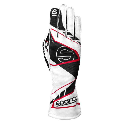 Sparco Glove K-Arrow Plus 10 WHT/BLK - BKG0003B0W08010 Photo - Primary