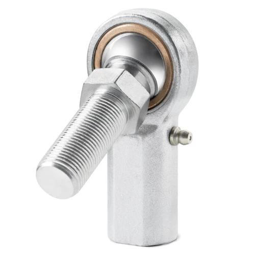 QA1 V Series 3-Pc Rod End - Female/Right Hand - .4375in Bore x 7/16-20 w/Stud & Zerk - Carbon Steel - VFR7SZ Photo - Primary