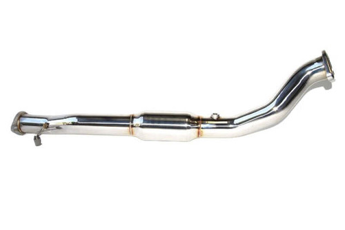 Invidia 08-15 Mitsubishi Evolution X High Flow Cat Downpipe & Test Pipe (One Piece) - HS09MEXDPC Photo - Primary