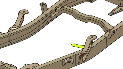Rustbuster Fuel Tank Support Bracket - RB7616 Photo - Primary