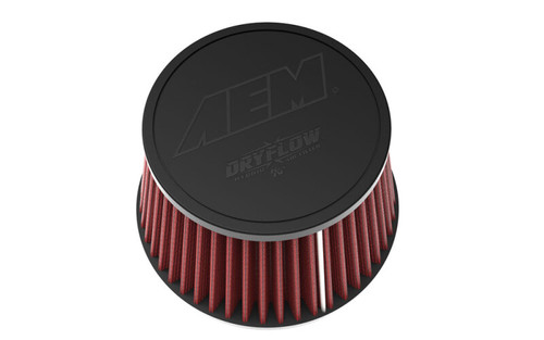 AEM Air Filter 5in Flange 6-1/2inb 5-1/8int 4inh - 21-2072DK Photo - Primary
