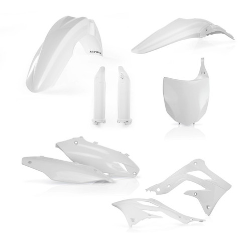 Acerbis 2012 Kawasaki KX450 Full Plastic Kit - White - 2250450002 Photo - Primary