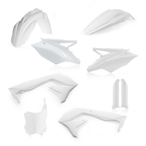Acerbis 16-17 Kawasaki KX450F Full Plastic Kit - White - 2449570002 Photo - Primary