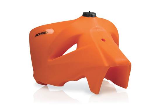 Acerbis 02-07 KTM SX125-525/ EXC 6.6 Gallon Fuel Tank - KTM Orange - 2140670237 Photo - Primary