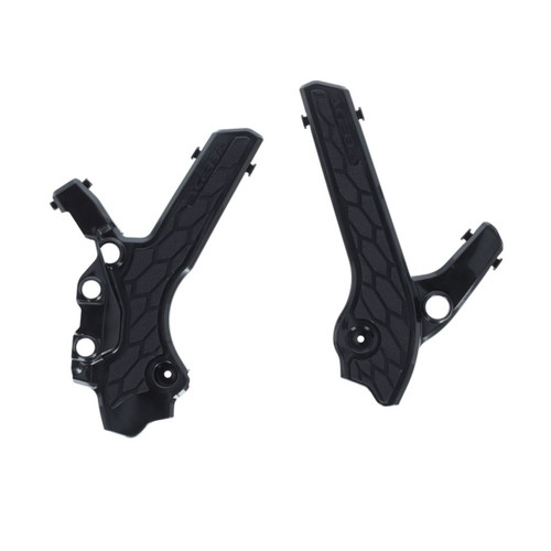 Acerbis 00+ Suzuki DRZ400E/S/SM Frame Guards- X-Grip - Black - 2983340001 Photo - Primary