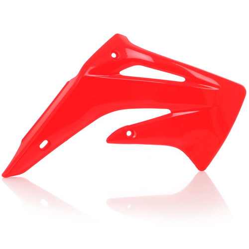 Acerbis 03-07 Honda CR85R Radiator Shroud - 00 CR Red - 2043620227 Photo - Primary
