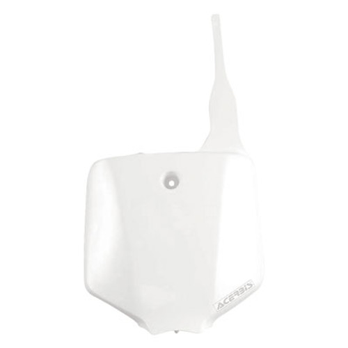 Acerbis 03-09 Kawasaki KLX110/03-06 Suzuki DRZ110/00-24 Kaw/Suz RM/KX65 Front Number Plate - White - 2070920002