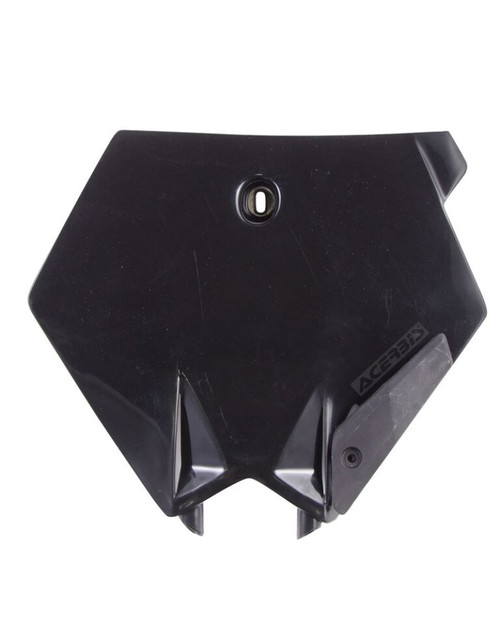 Acerbis 03-12 KTM SX85/ 04-11 SX105 Front Number Plate - Black - 2253080001 Photo - Primary