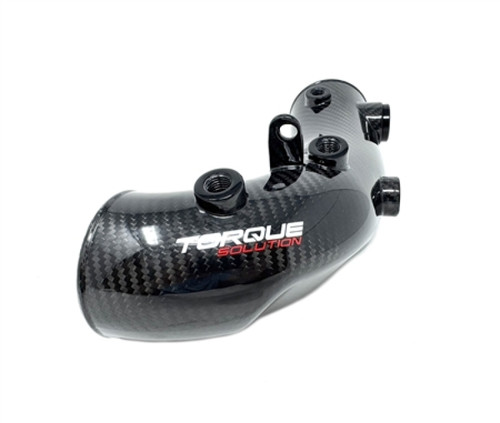 Torque Solution 02-07 Subaru WRX/04-21 STI HD Hard Turbo Inlet - Carbon Fiber - OEM / 2.4in Inlet - TS-SU-881CF-O User 1