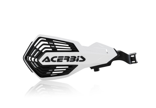 Acerbis 10+ Beta RR 2T 125-300 / RR 4T 350-498 K-Future Handguard - White/Black - 2983291035 Photo - Primary