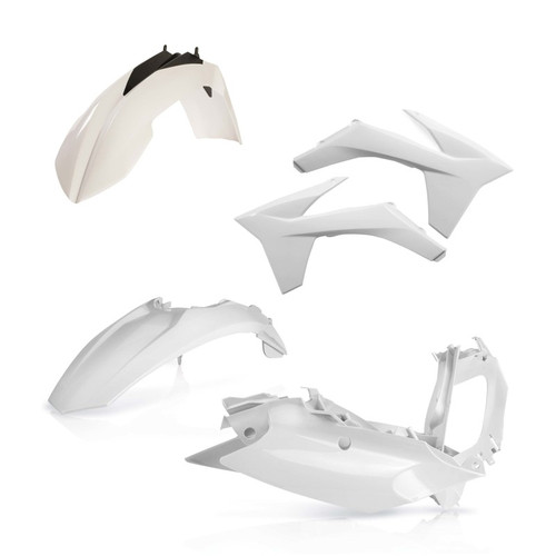 Acerbis 11-12 KTM SX/SX-F/XC/XC-F Plastic Kit - White - 2205470002 Photo - Primary