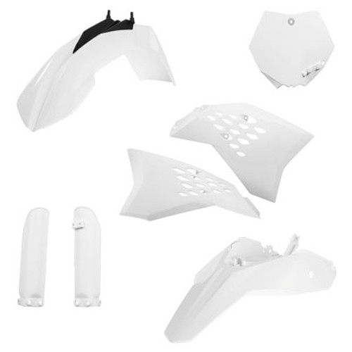 Acerbis 12-15 KTM SX65 Full Plastic Kit - White - 2320850002