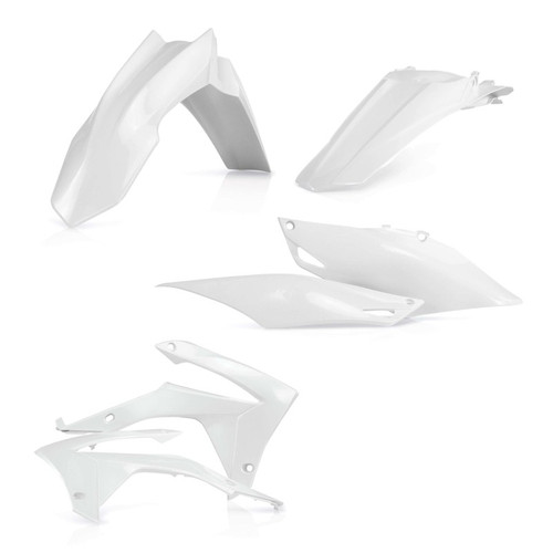 Acerbis 14-17 Honda CRF250R/13-16 CRF450R Plastic Kit - White - 2314400002 Photo - Primary