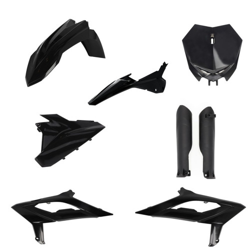 Acerbis 2023 Beta RX300/450 Full Plastic Kit - Black - 2979660001 Photo - Primary