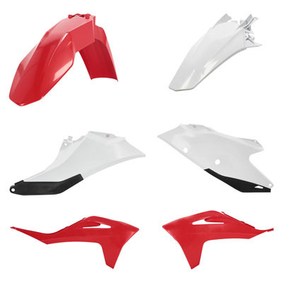 Acerbis 21-23 GasGas MC125/250F/450F/ EX300/250F/350F/450F Plastic Kit - Red/White - 2872781005