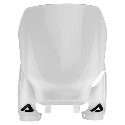 Acerbis 23+ Yamaha YZ250F/ YZ450F/FX Front Number Plate- Raptor 2 - White - 2981830002