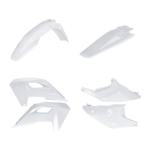 Acerbis 2026 KTM 250-501 FE / 125-300 TE Plastic Kit - White - 2988056811 Photo - Primary