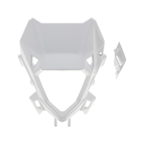 Acerbis 25+ Beta 125-300RR Race/RR X-Pro 2t/350-480RR Race 4t/RR X-Pro 4t Headlight Mask - White - 2988160002 Photo - Primary