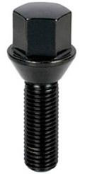Project Kics 28MM THREAD / 52MM TOTAL Black Special Wheel Lug Bolt For Bmw - 12X1.50 - W301B17 Photo - Primary