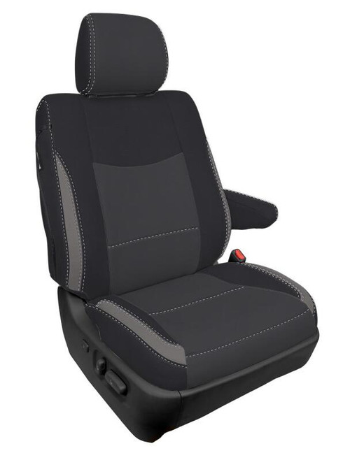 PRP 03-09 Lexus GX470 Front Seat Covers (Pair) - Black and Gray - B086-03 Photo - Primary