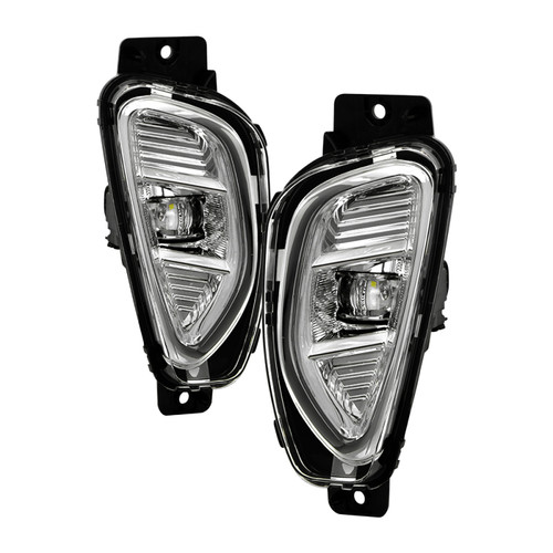 Spyder 20-22 Ford Escape OEM Style LED Fog Lights w/Switch - Clear (FL-FESC20-LED-C) - 9051074 Photo - Primary