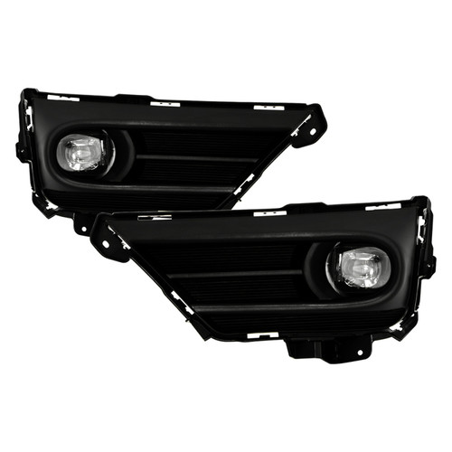 Spyder 20-22 Honda CRV (Excl Hybrid) OEM Full LED Fog Lights w/Switch - Clear (FL-HCRV20-LED-C) - 9051227 Photo - Primary
