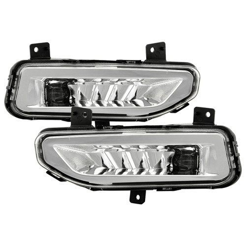 Spyder 22-24 Nissan Frontier Full LED OEM Fog Lights w/Switch (FL-NF22-LED-C) - 9052231 Photo - Primary