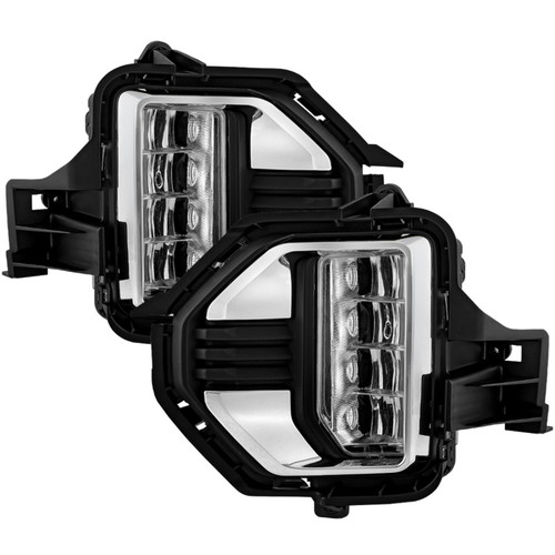 Spyder 21-22 GMC Canyon OEM LED Fog Lights w/Switch - Clear (FL-GCAN21-LED-C) - 9054143 Photo - Primary
