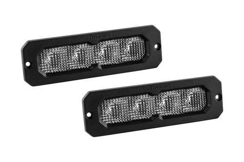 Diode Dynamics SS6 Sport White Flood Flush RBL (pair) 6000K - DD8168P Photo - Primary